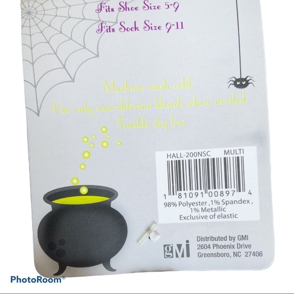 Halloween Socks Fun Colorful by GMI Low Cut Purple Jack O Lanterns Shoe Size 5-9 - Picture 6 of 8